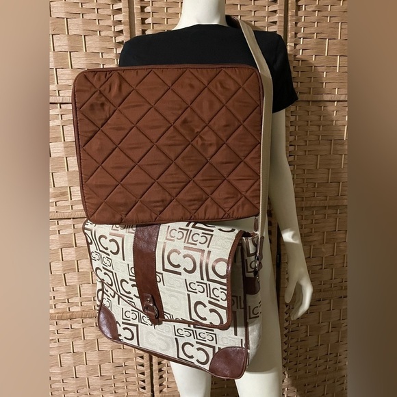 Liz Claiborne Briefcase Laptop Bag Laptop Sleeve Set Liz Claiborne Laptop Bag - Picture 12 of 15